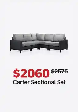 Dot Furniture Carter Sectional Set offer