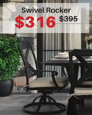 Dot Furniture Swivel Rocker offer