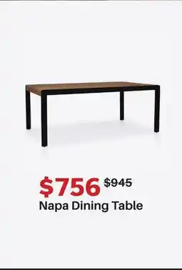 Dot Furniture Napa Dining Table offer