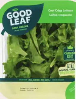Giant Tiger 113 g GoodLeaf baby greens offer
