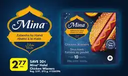 Giant Tiger Mina Halal Chicken Wieners offer