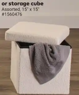 Giant Tiger Storage cube offer