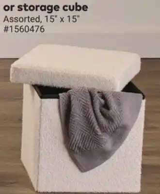 Giant Tiger Storage cube offer
