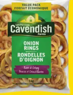 Giant Tiger Cavendish Farms onion rings offer