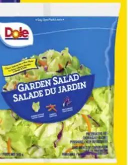 Giant Tiger 340 g garden salad offer