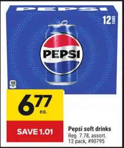 Giant Tiger Pepsi soft drinks offer