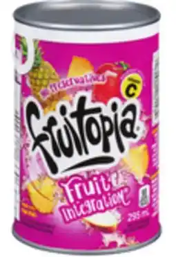 Giant Tiger Fruitopia frozen drink offer