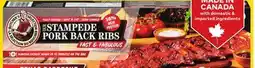 Giant Tiger Butcher's Selection Stampede pork back ribs offer
