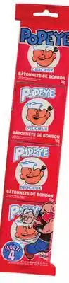 Giant Tiger Popeye Candy Sticks or Jumbo Circus Pop offer
