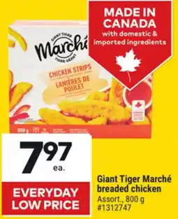 Giant Tiger Giant Tiger Marché Breaded Chicken offer