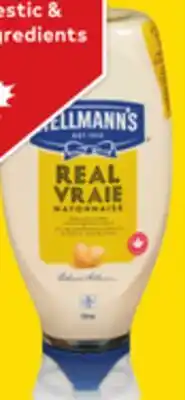 Giant Tiger Hellman's Mayonnaise offer