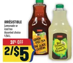 Marché Adonis IRRÉSISTIBLE Lemonade or iced tea offer