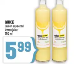 Marché Adonis QUICK Lemon squeezed lemon juice offer