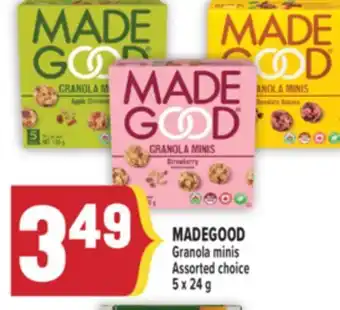 Marché Adonis MADEGOOD Granola minis offer