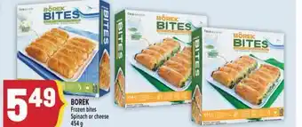 Marché Adonis BOREK Frozen bites Spinach or cheese offer