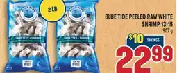 Marché Adonis BLUE TIDE PEELED RAW WHITE SHRIMP 13-15 offer
