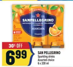 Marché Adonis SAN PELLEGRINO SPARKLING DRINKS offer