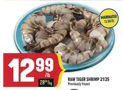 Marché Adonis RAW TIGER SHRIMP 21/25 offer