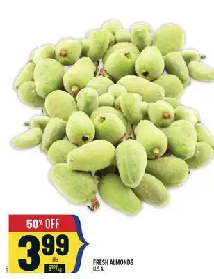 Marché Adonis FRESH ALMONDS offer