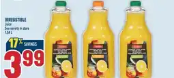 Marché Adonis IRRESISTIBLE Juice offer