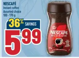 Marché Adonis NESCAFÉ Instant coffee offer