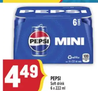 Marché Adonis PEPSI SOFT DRINK offer