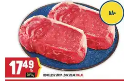 Marché Adonis BONELESS STRIP LOIN STEAK HALAL offer
