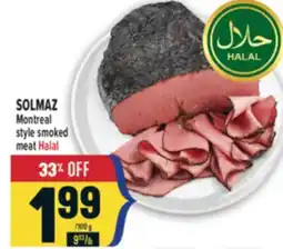 Marché Adonis SOLMAZ Montreal style smoked meat Halal offer
