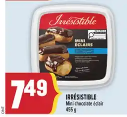 Marché Adonis IRRÉSISTIBLE Mini chocolate éclair offer