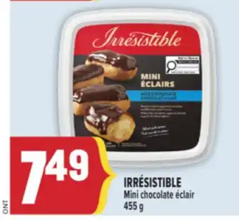 Marché Adonis IRRÉSISTIBLE Mini chocolate éclair offer