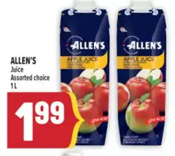 Marché Adonis ALLEN'S JUICE offer