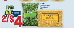Marché Adonis CEDAR FROZEN VEGETABLES offer