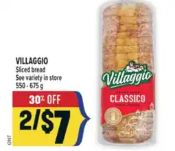 Marché Adonis VILLAGGIO SLICED BREAD offer