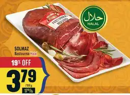 Marché Adonis SOLMAZ Bastourma Halal offer