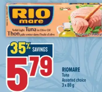 Marché Adonis RIOMARE Tuna offer