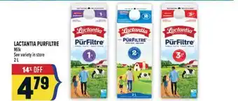 Marché Adonis LACTANTIA PURFILTRE Milk offer