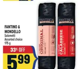 Marché Adonis FANTINO & MONDELLO Salametti offer