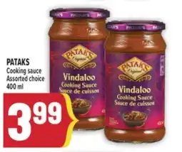 Marché Adonis PATAKS COOKING SAUCE offer