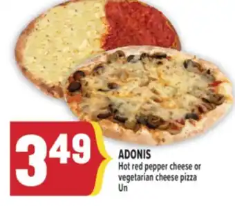 Marché Adonis ADONIS Hot red pepper cheese or vegetarian cheese pizza offer