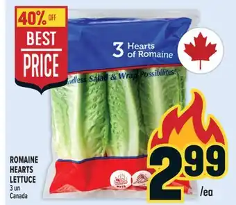 Marché Adonis ROMAINE HEARTS LETTUCE offer