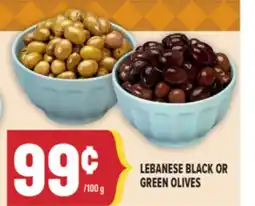 Marché Adonis LEBANESE BLACK OR GREEN OLIVES offer
