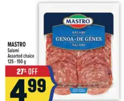 Marché Adonis MASTRO Salami offer