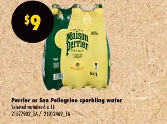 Wholesale Club Perrier or San Pellegrino sparkling water offer
