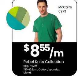 Fabricland Rebel Knits Collection offer