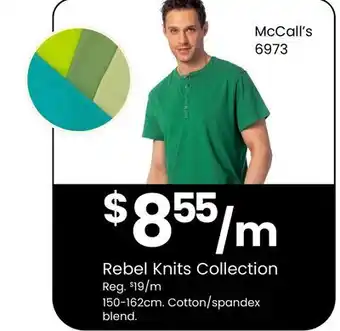 Fabricland Rebel Knits Collection offer