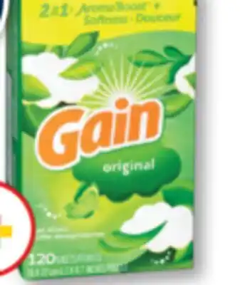 Familiprix GAIN, Dryer sheets, 120 units offer