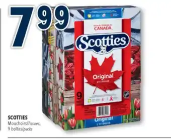 Familiprix SCOTTIES Tissues, 9 packs offer