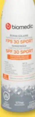 Familiprix BIOMEDIC, Selected suncare products, 177 ml offer