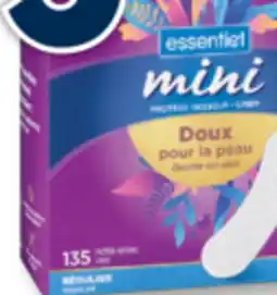 Familiprix Essentiel mini liners regular 135un offer