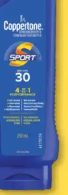 Familiprix COPPERTONE Selected suncare products offer